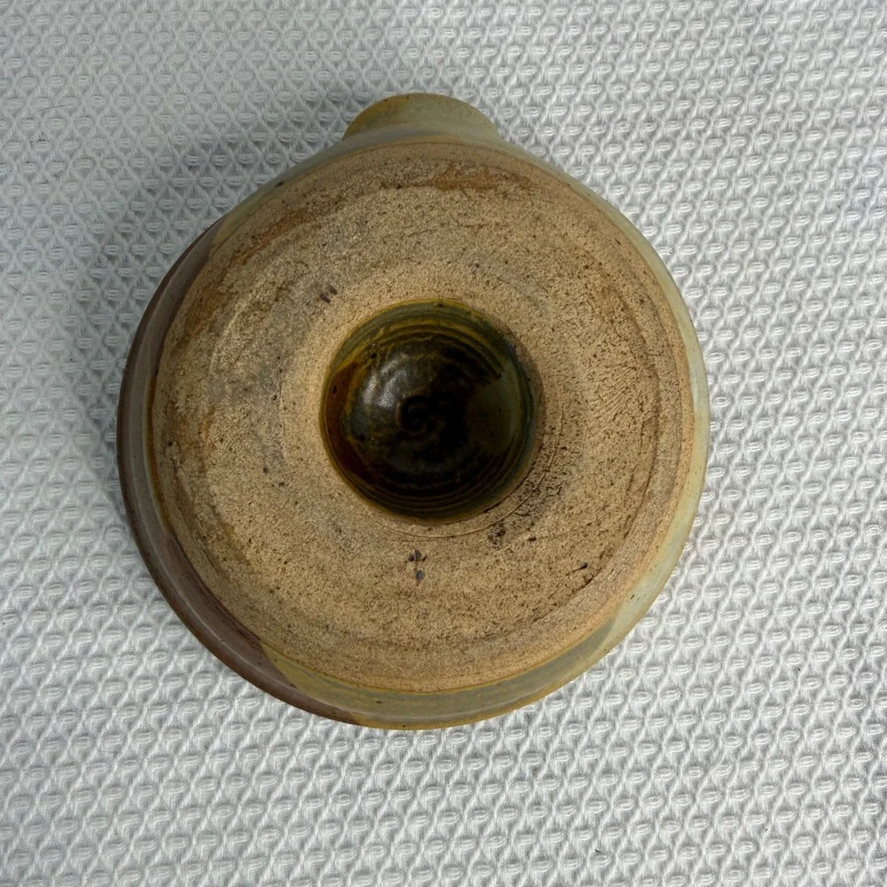 Artisan Handmade Ceramic Citrus Juicer Earthy Glazed Stoneware Pour Spout 6in